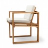 SIlla Tulum en madera de teka
