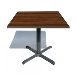 Mesa FORMICA® 90x90 para restaurante con...