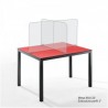 Mesa 90x120 cm para comedor industrial con...