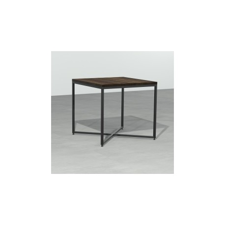 Mesa squadra "x" 80x80 cm