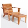Sillon Kino en madera de parota