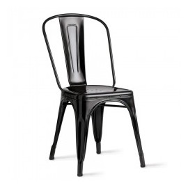 Silla replica Tolix pintada