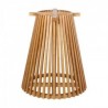 Base Estocolmo madera pedestal para mesa