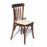 Silla Adela de madera para restaurantes