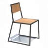 Silla de metal contract 3