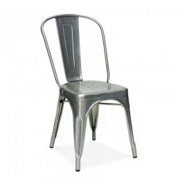 Silla replica Tolix Galvanizada