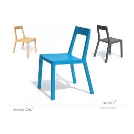 Silla Cnc 71 de Madera
