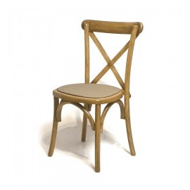 Silla Crossback de madera