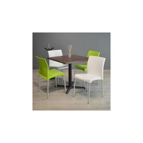 Paquete Vivanti de 4 sillas y Mesa 80x80
