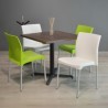 Paquete Vivanti de 4 sillas y Mesa 80x80